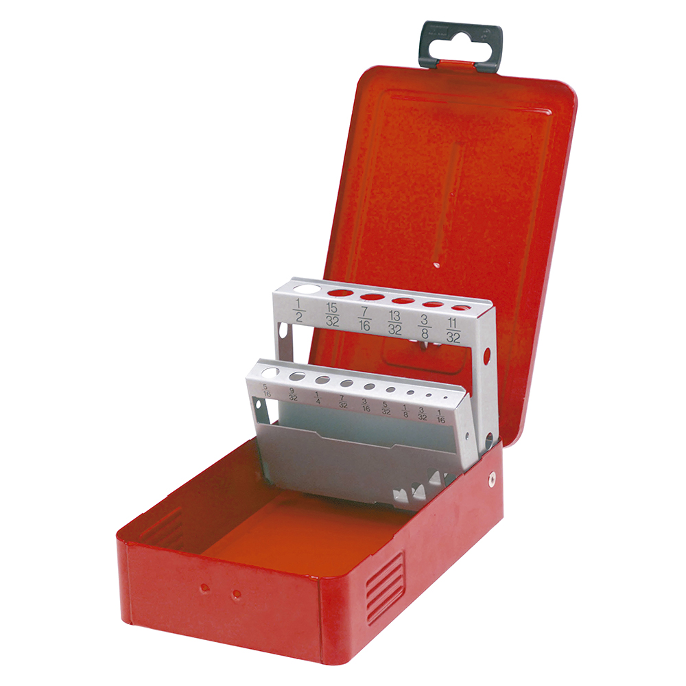 4077 7 in, metal drill box