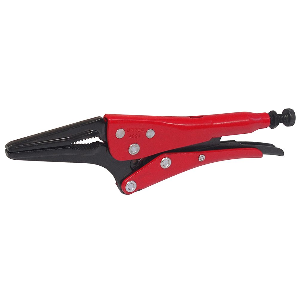 4091 Heavy duty long nose locking plier 6-57/64”