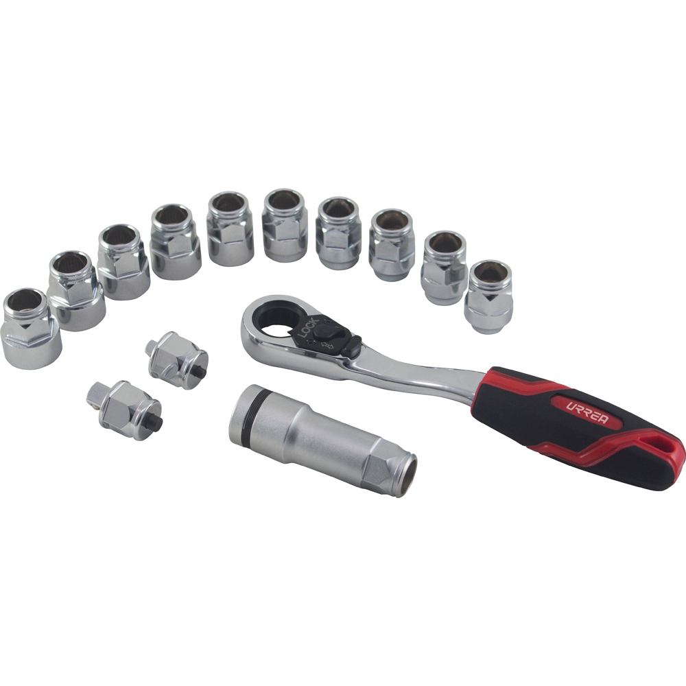 4701GT 1/4" Drive 14 Piece Socket Set With Accessories Go-Through