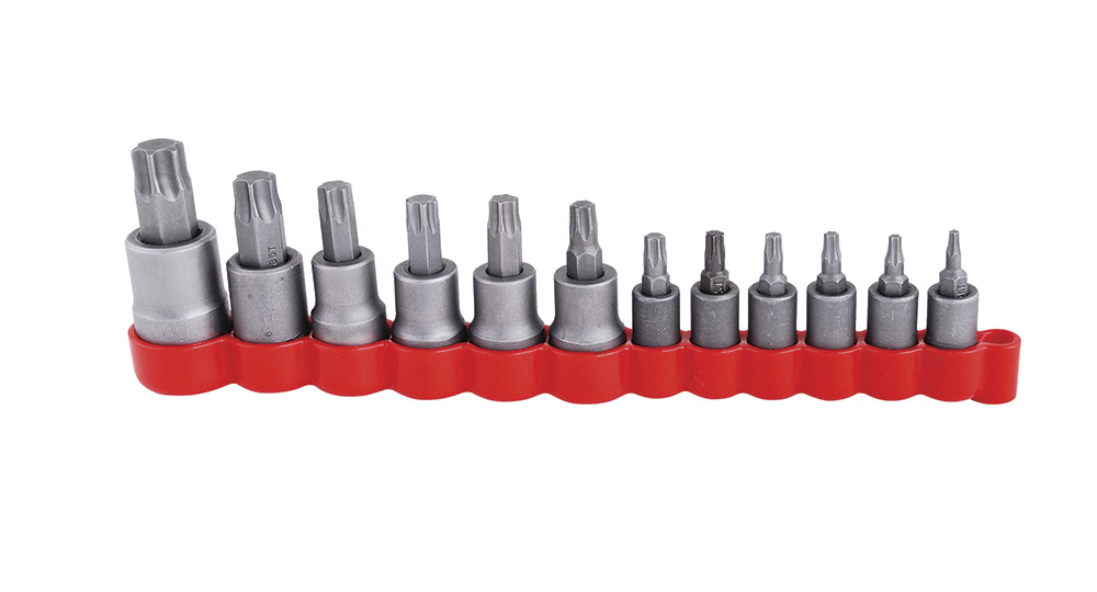 475254T Combination drive torx bit socket set 12PC