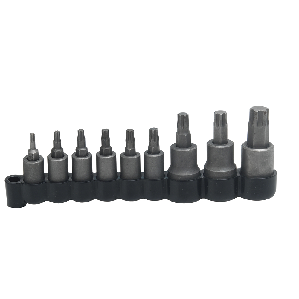 4752T Combination drive torx bit socket set 9PC