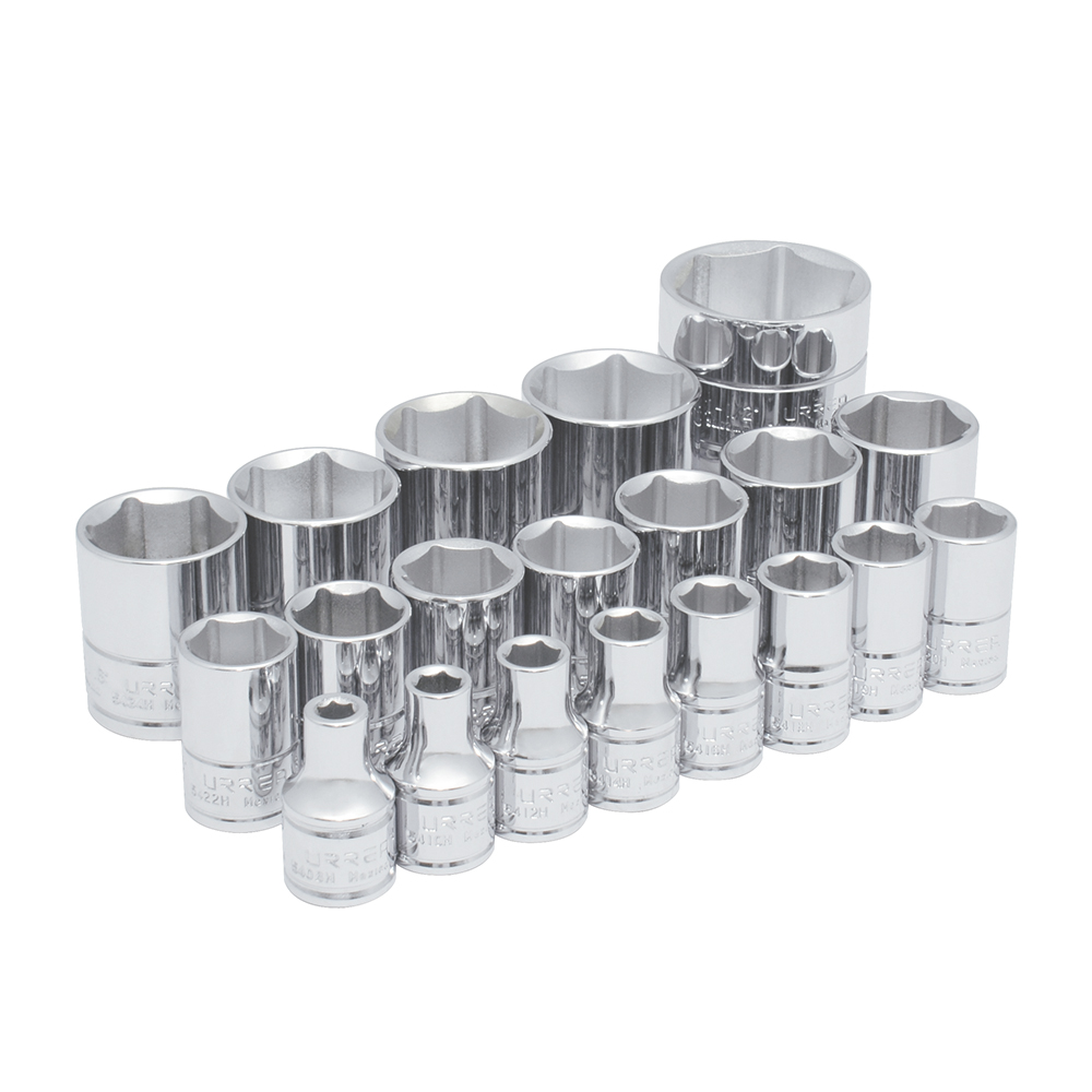 54109 1/2" drive 12-point short socket set 20PC