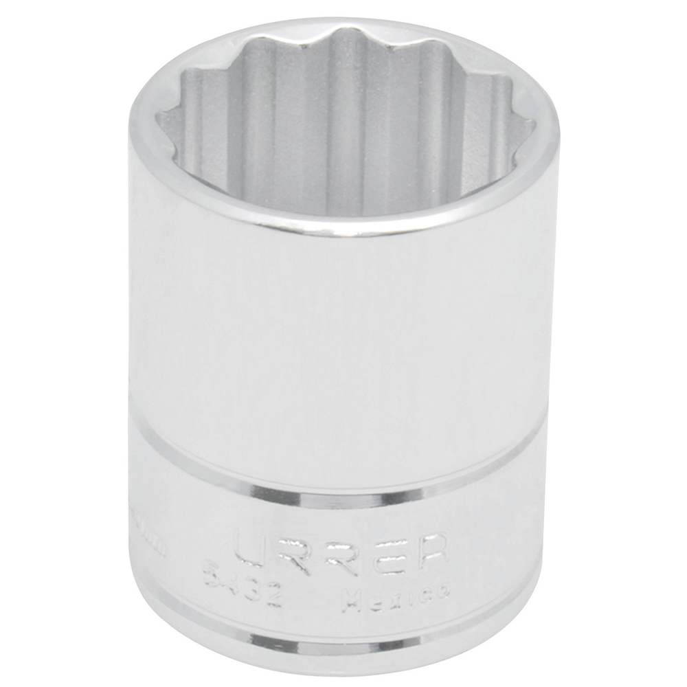 5419 1/2" drive 12-point short socket 19/32"