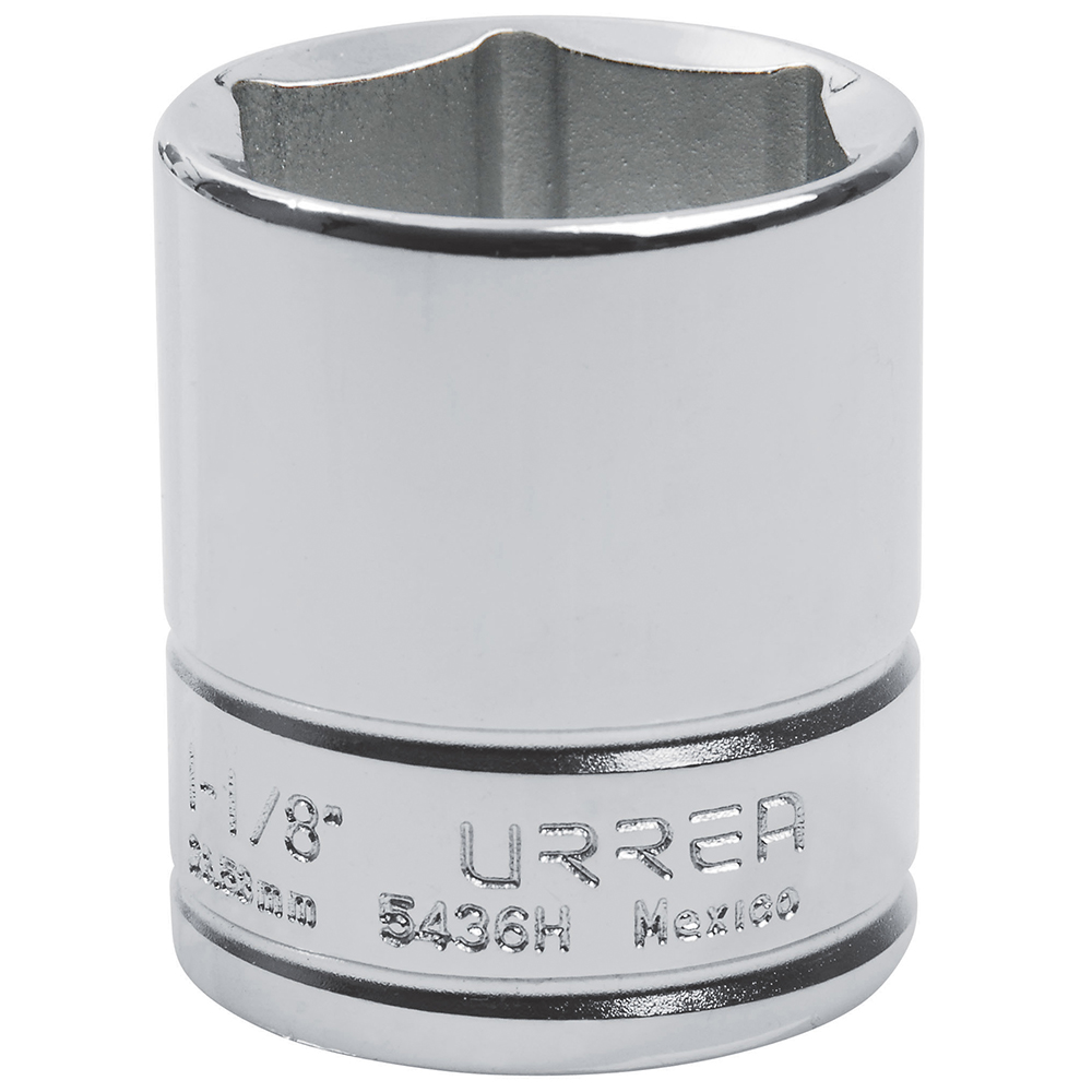 5436H 1/2" Drive, 6-Point Socket 1-1/8"