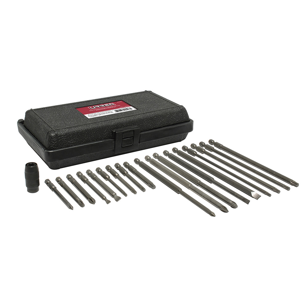 61919X Heavy-duty power bit set of 19 pieces.