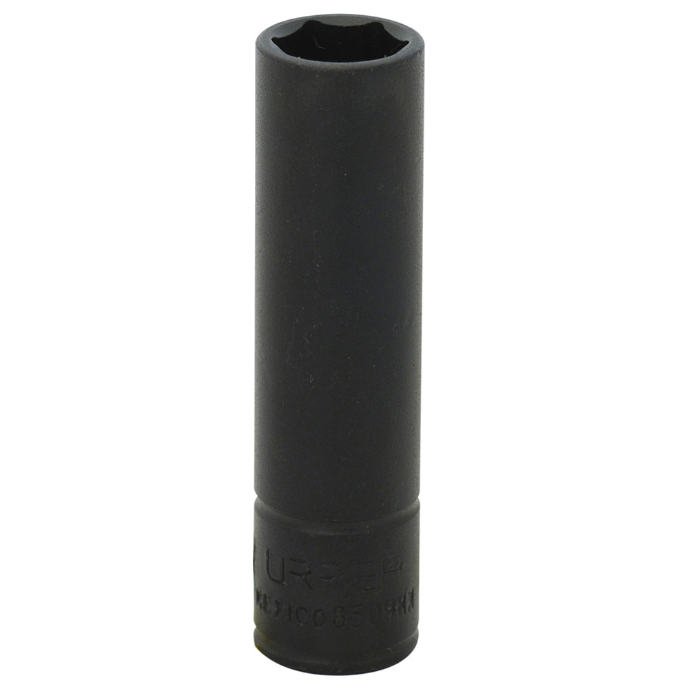 6509HM 1/4" drive 6-pt deep impact socket 9MM