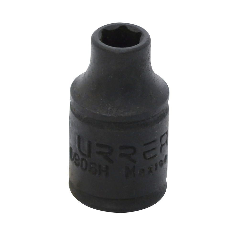 6906H 1/4" drive 6-point short impact socket 3/16"