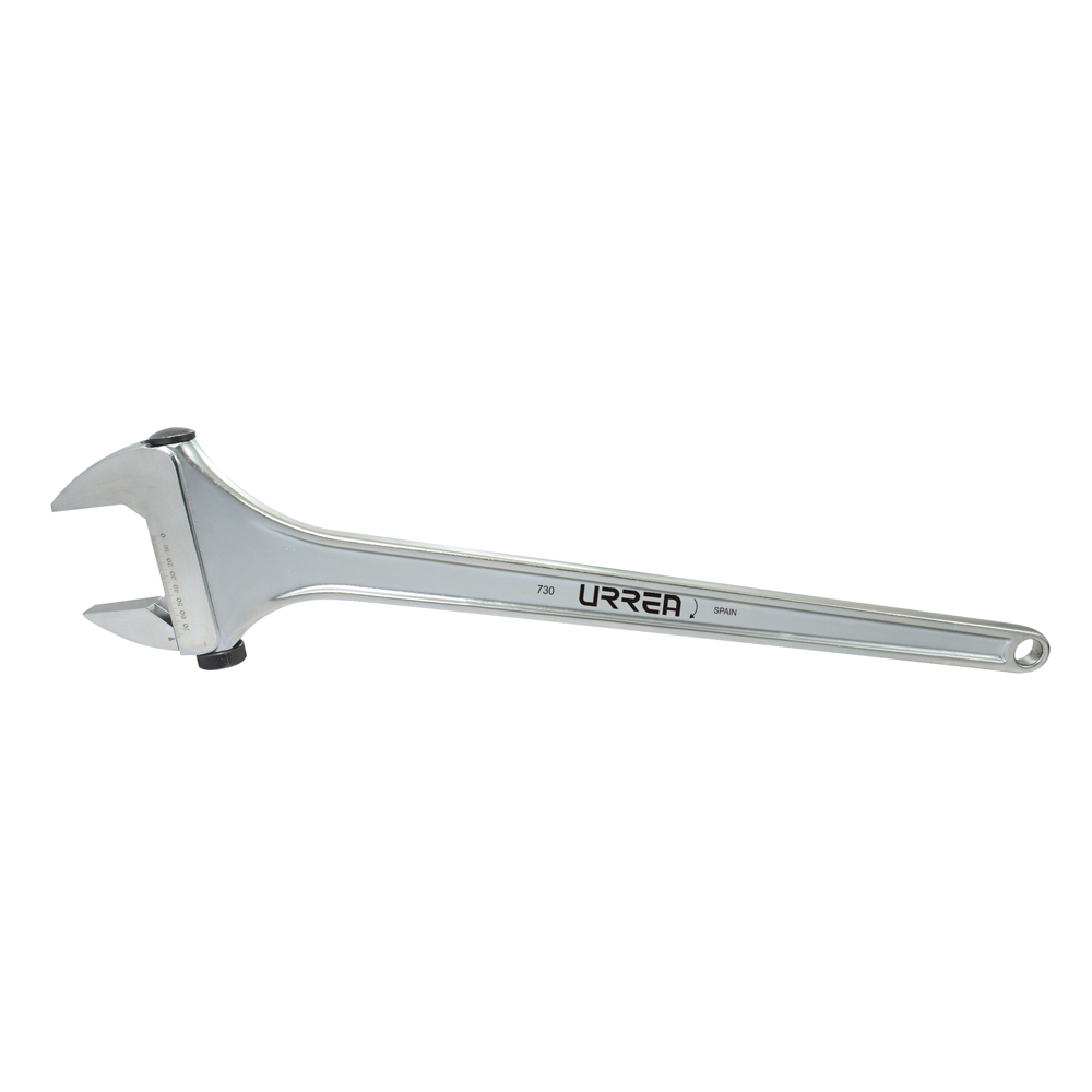 730 30" chrome finish adjustable wrench