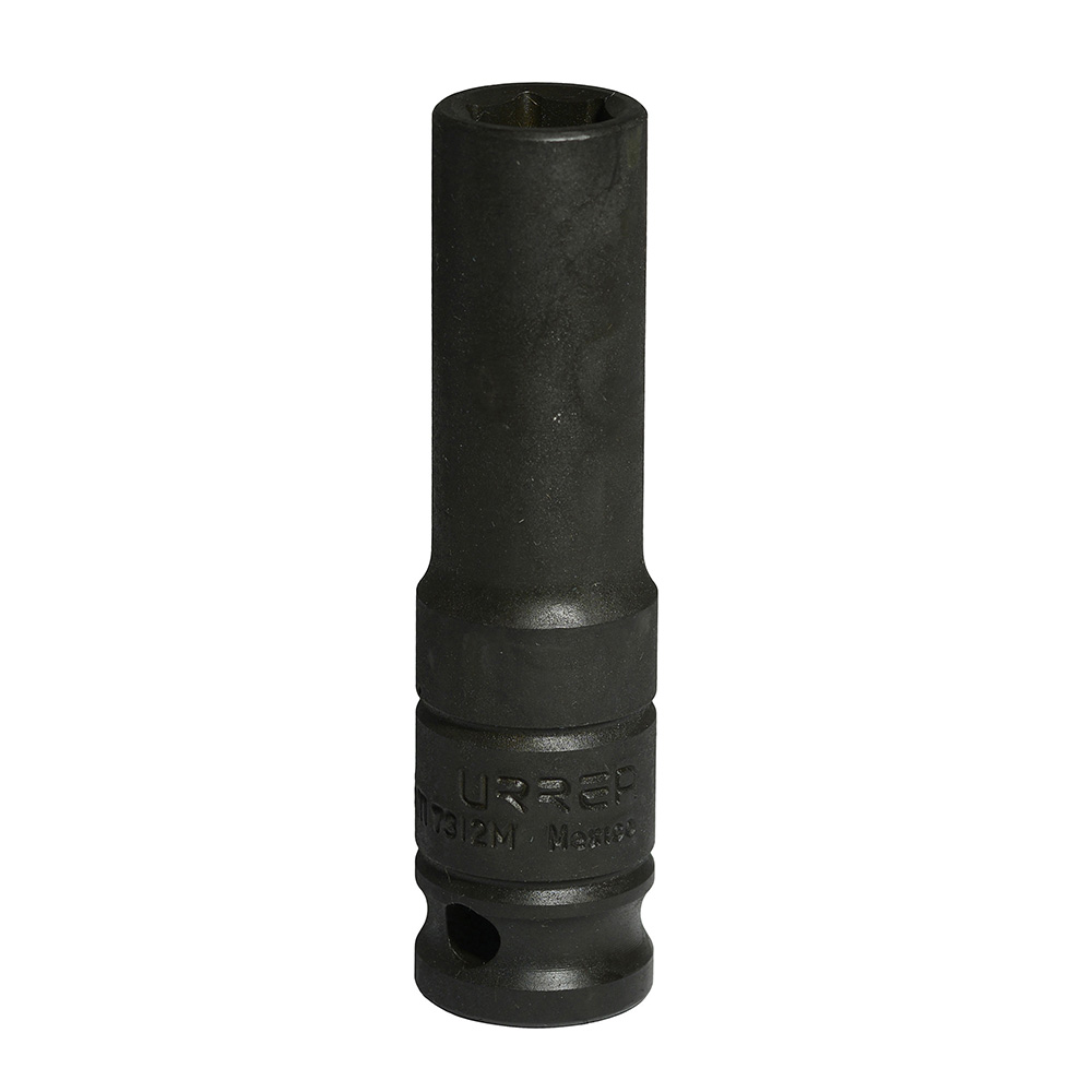 7312M 1/2" drive, 6-pt deep impact socket 12MM