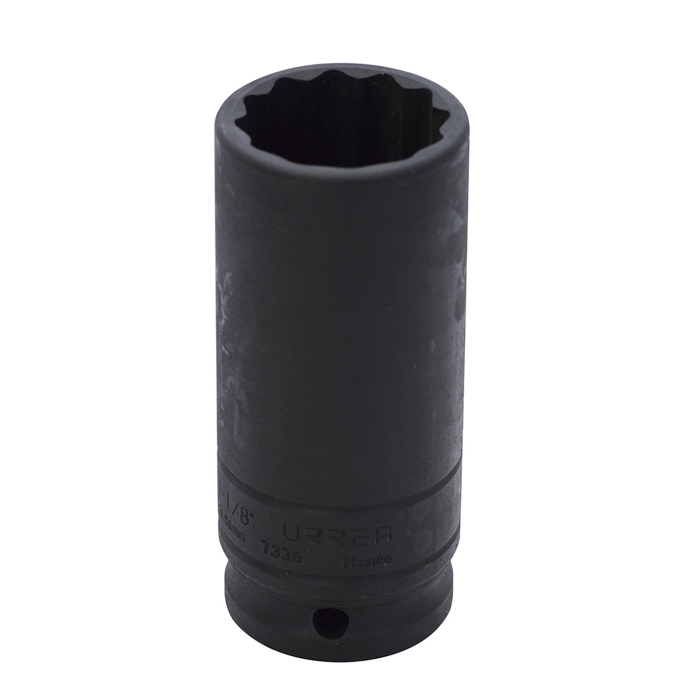 7336 1/2" drive, 12-point deep impact socket 1-1/8"