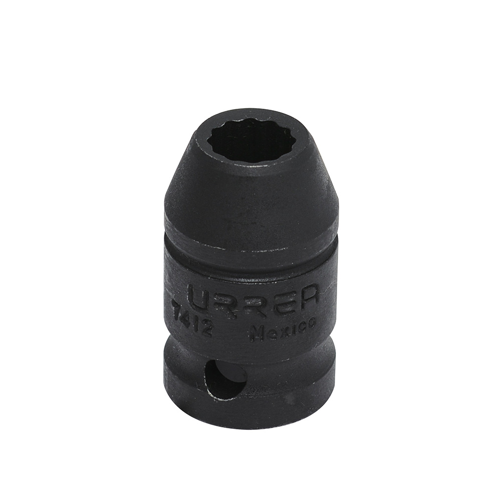 7412 1/2" drive, 12-point short impact socket 3/8"