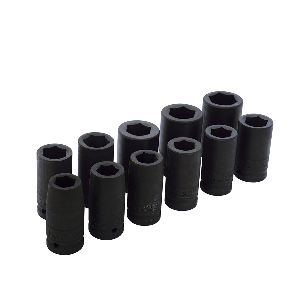 750011ML 3/4" Drive 6-Pt Short Impact Socket Set of 11 Pcs