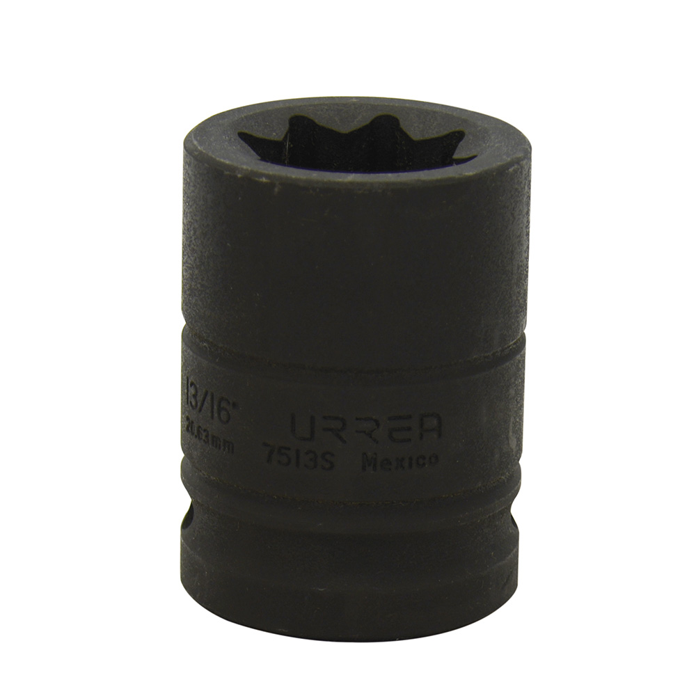 7513S 3/4" Drive 8-point Short Impact Socket 13/16"