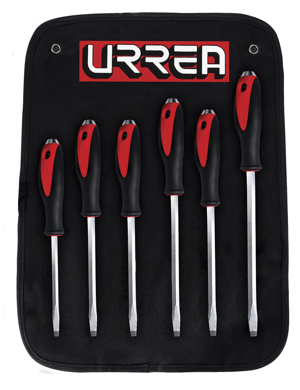 9100GA Striking Bimaterial Screwdriver Set of 6 Pc (slotted type).