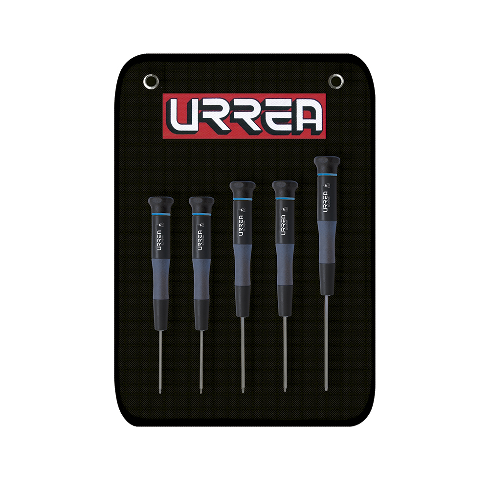 9500BT ESD Bimaterial Precision Screwdrivers set of 5 pieces (Torx type).