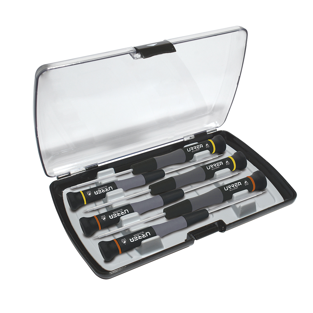 9501BC ESD Bimaterial Precision Screwdrivers set of 6 pieces.