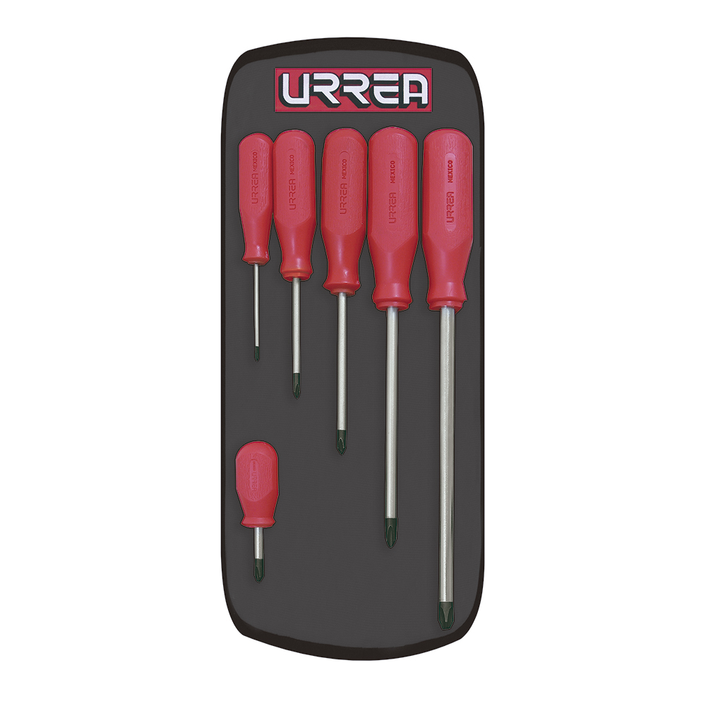 9600AR Screwdriver Set,6Pc R Phillips