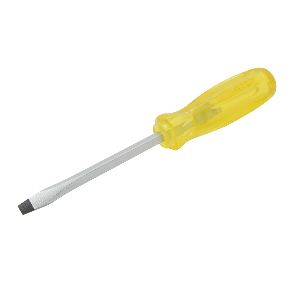 9803 Amber Screwdriver 1/4X3" Slotted.