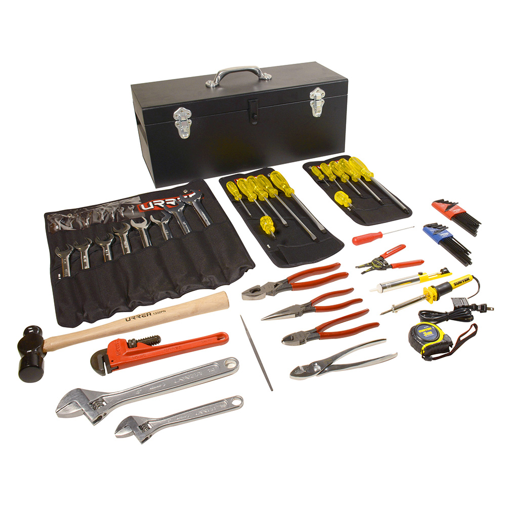 98161 Industrial Basic Tool Set, For Instrumentation Sae Gauge, 64 Piece With Box D7C20