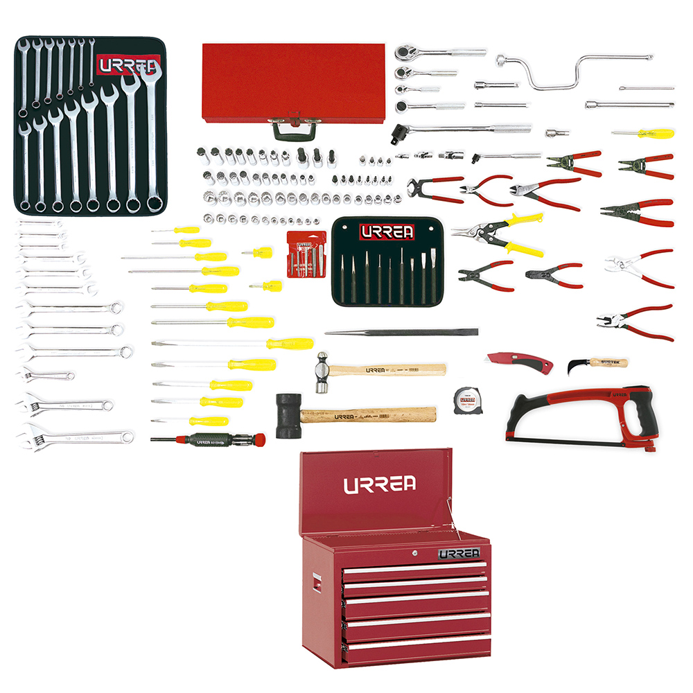 99431M Metric Industrial Master Tool Set With Ex27S6 Cabinet, 156 Piece