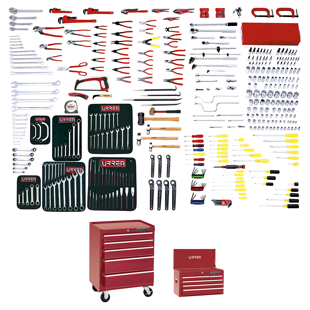 99622 Combinated Industrial Master Tool Set With Cabinets Ex27M5, Ex27S6, 397 Piece