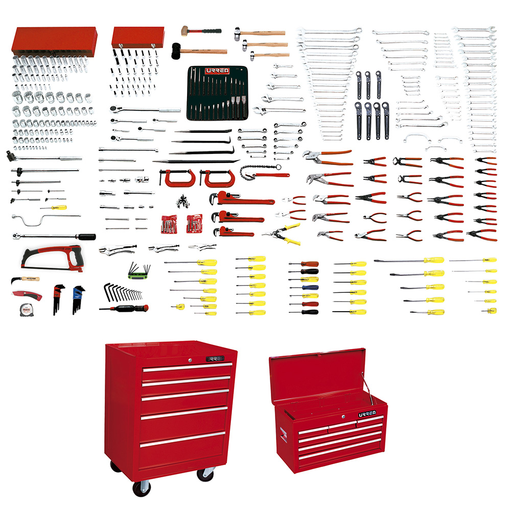 99721 Combinated Industrial Master Tool Set With Cabinets Ex27M5, Ex27S6, 437 Piece