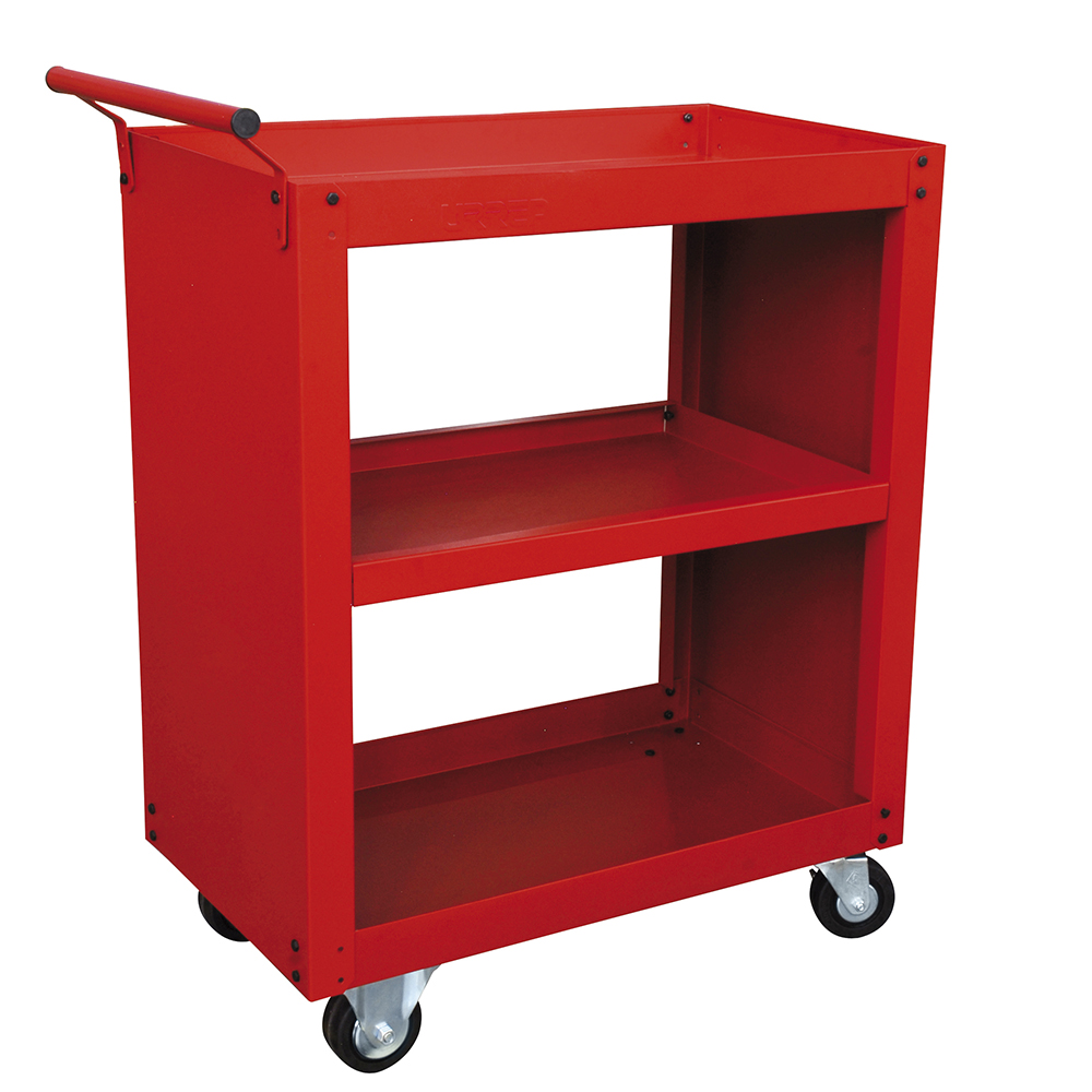 9980 30 in, utility service cart with 3 shelves