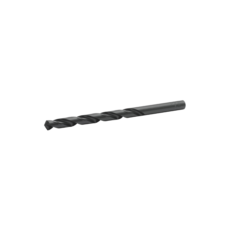 BGB1/2 Black Oxide High Speed Steel Drill Bit 1/2" Straight Shank In Blister