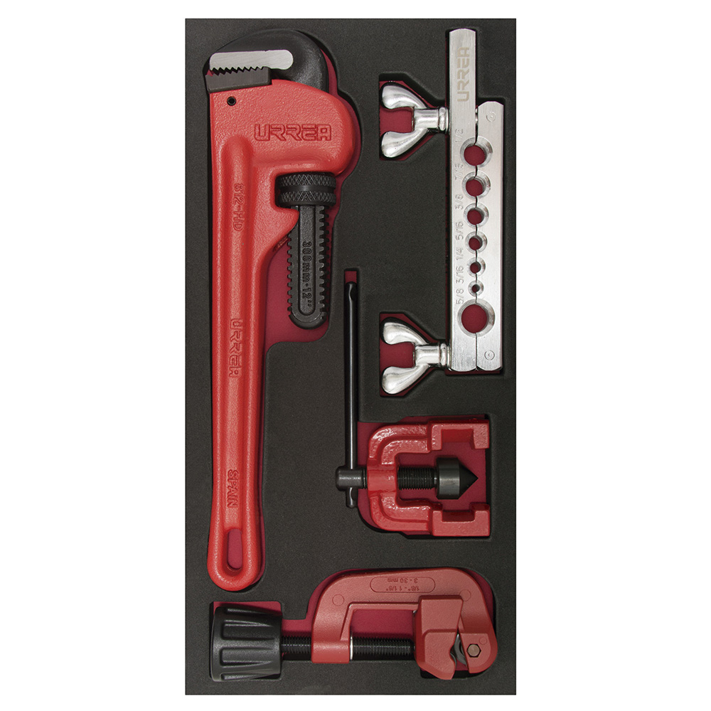 CH125 Pipe wrench, pipe cutter and flaring too set 3PC