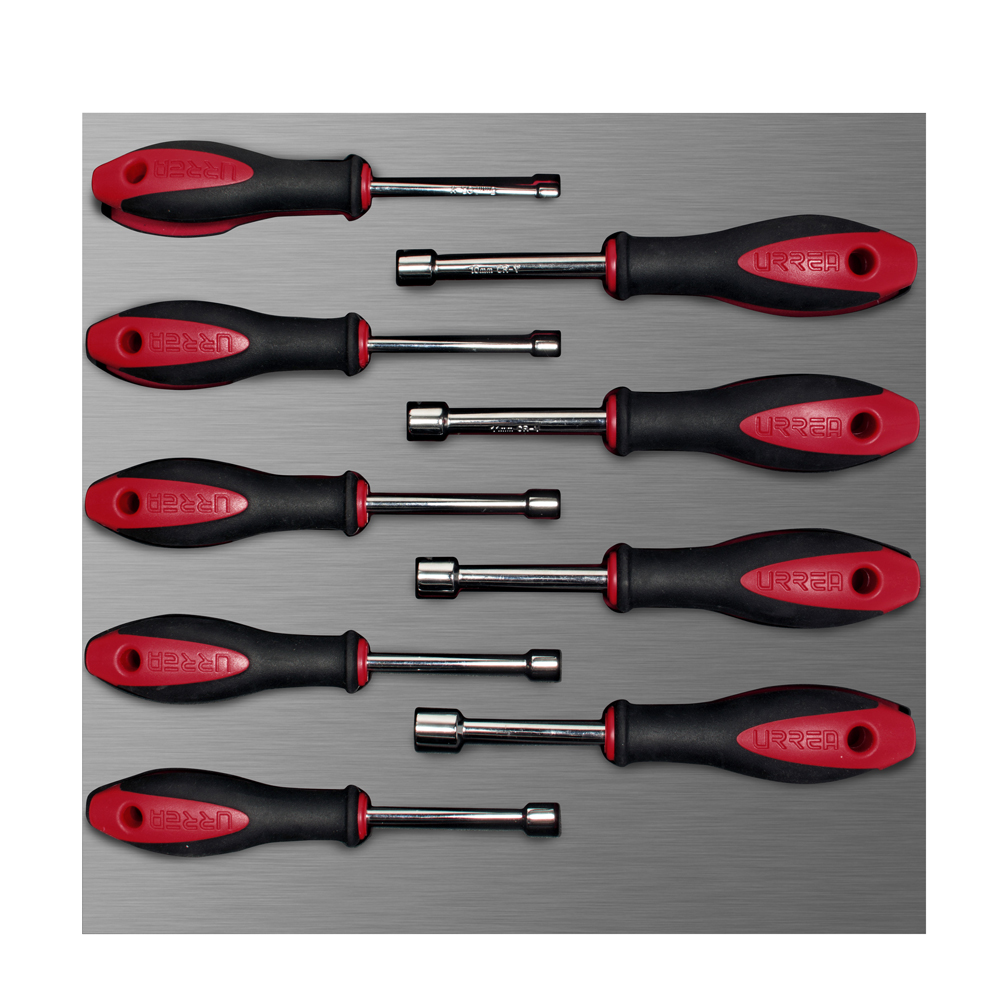 CH210L Metric bimaterial nut drivers set of 9 pc