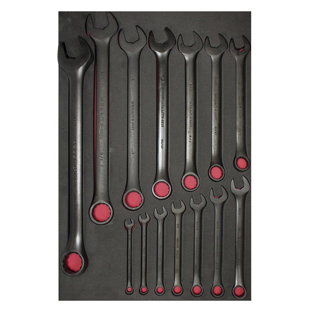 CH305 SAE black combination wrenches 14PC