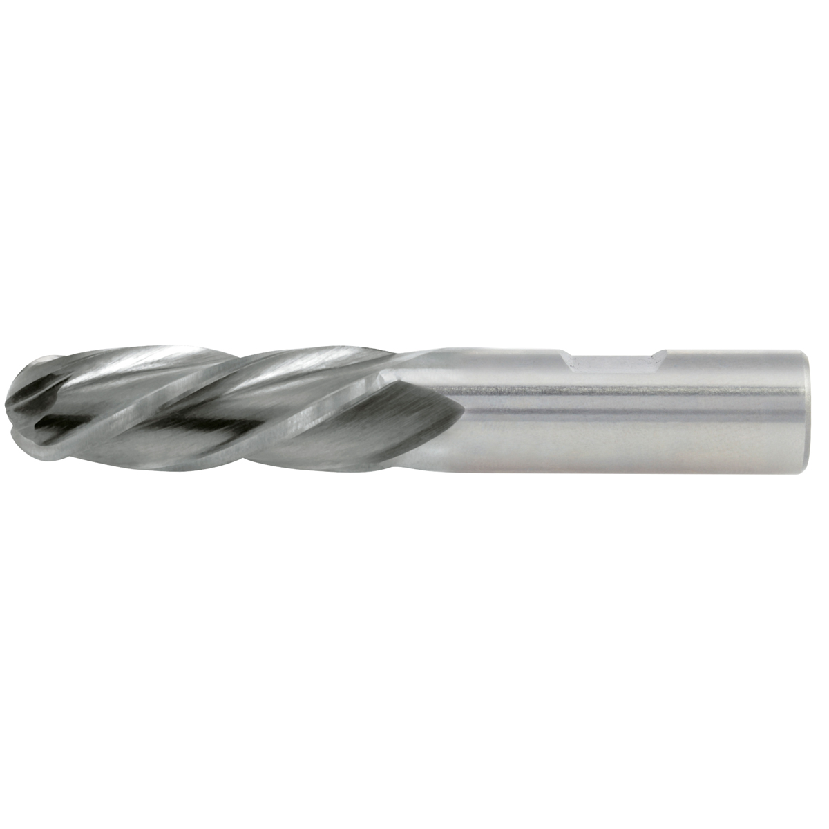 CVR1 Round-Tipped End Mill 4 Flutes, 1"