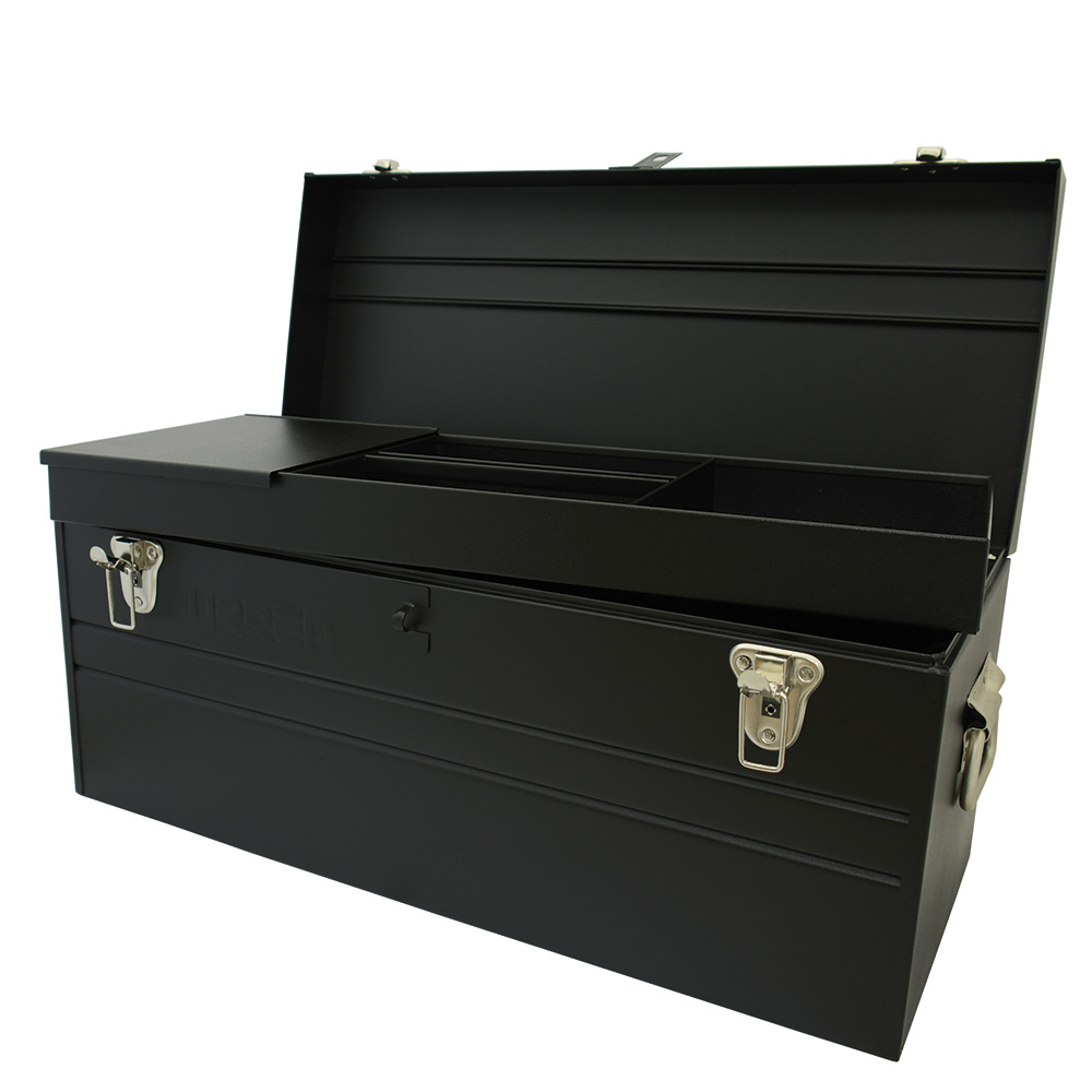 D8C20 24 in, heavy-duty metal tool box