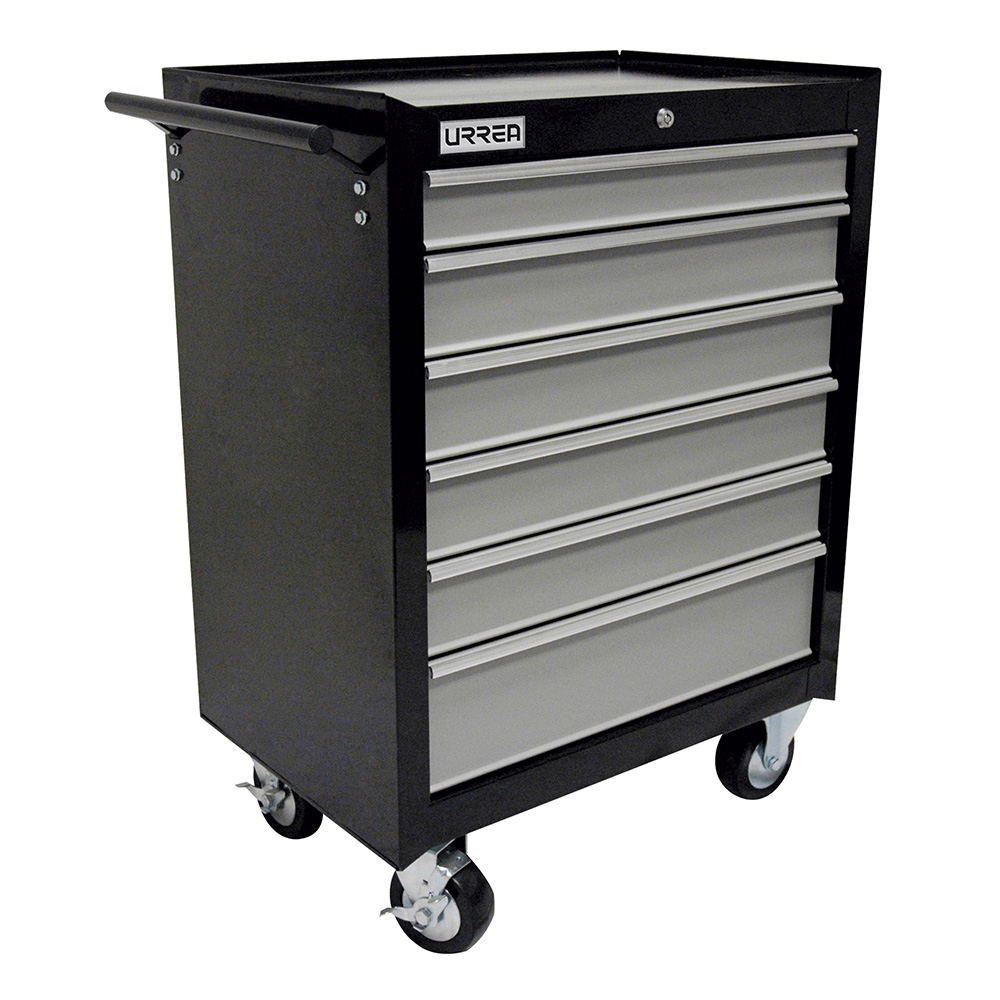 H27M6 27 in, 6-drawer heavy-duty roller cabinet H series