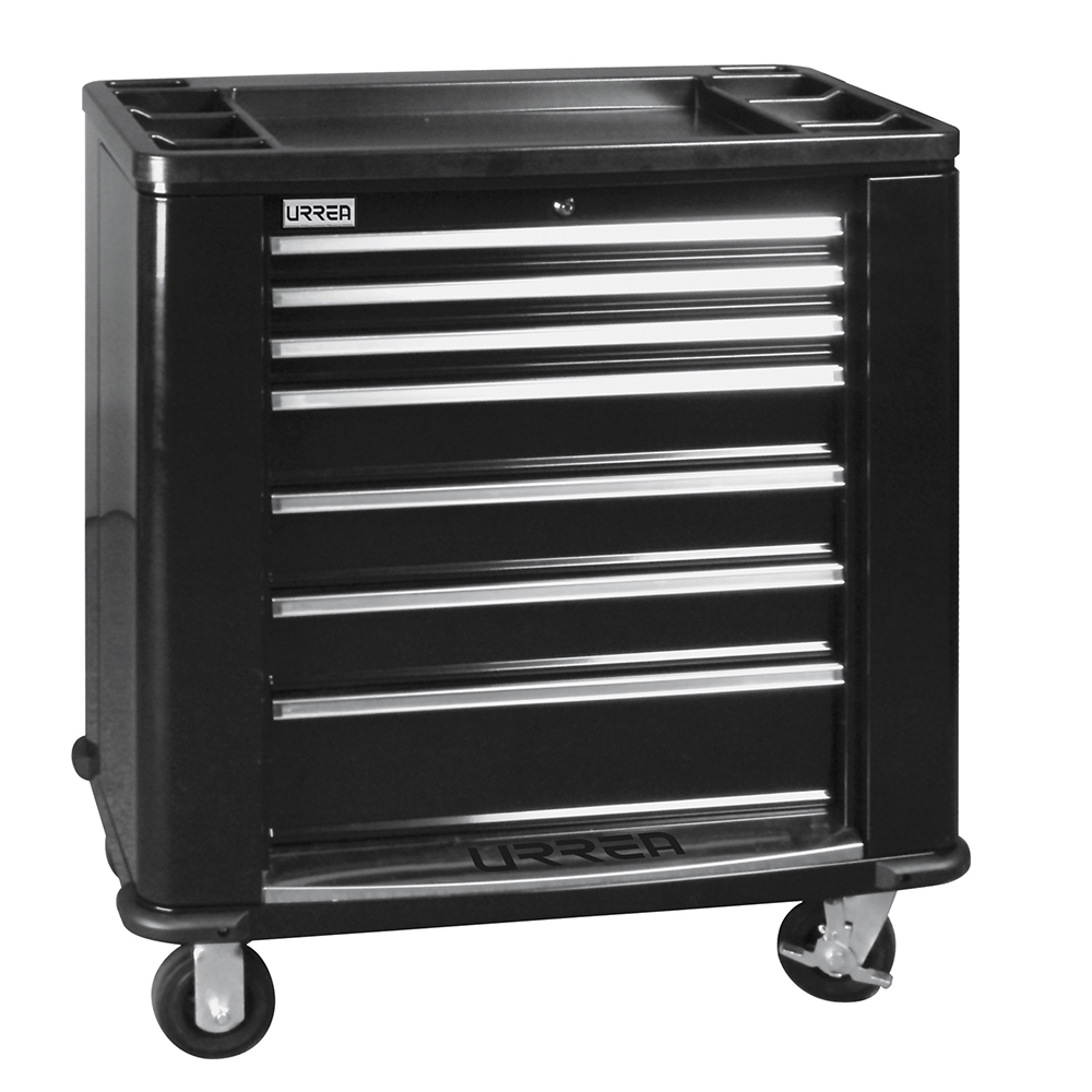 H35W7 35 in, 7-drawer heavy-duty mobile work cabinet, H series