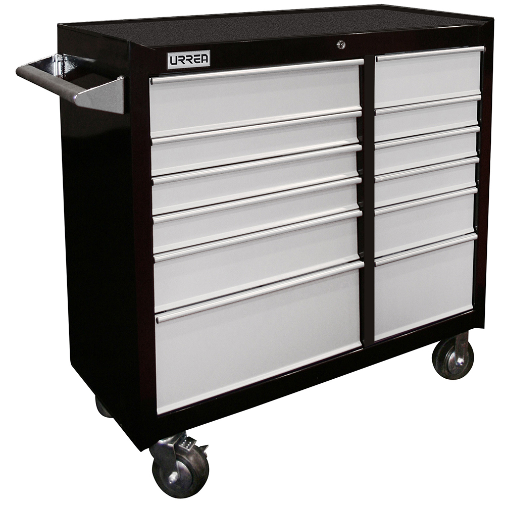 H41M12 41 in, 12-drawer heavy-duty roller cabinet H series