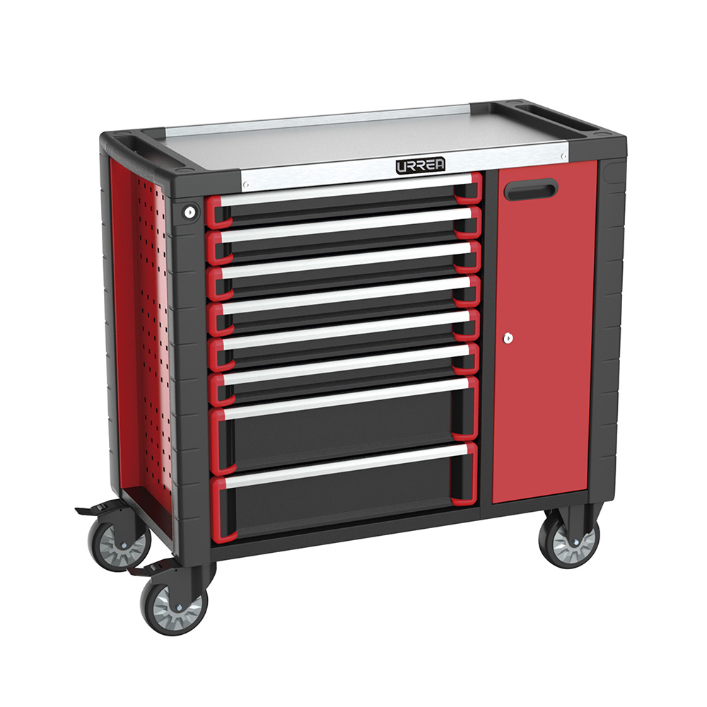 HD38M8 38 in, 8-drawer heavy duty roller cabinet HD series