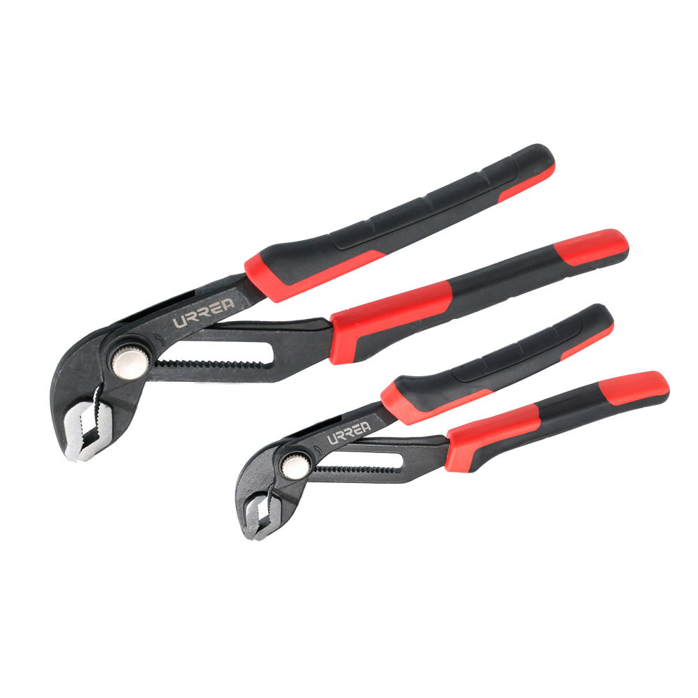 J201G Groove Join Pliers Set With Bimaterial Handle Quick Release, 2 Piece