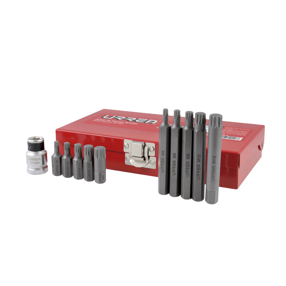 J6011 Bristol screwdriver bit Set 11Pc with adaptor