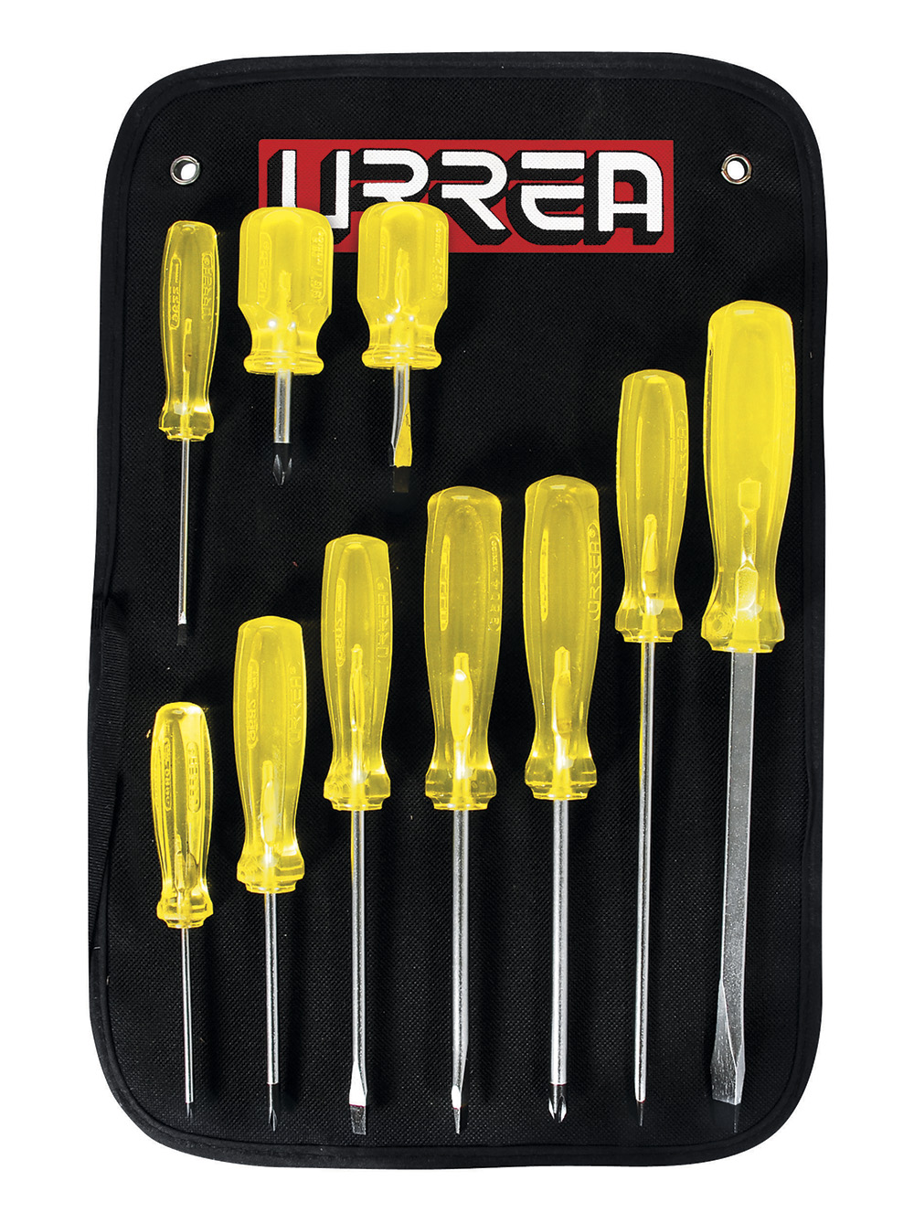 JBUD02 Amber Screwdriver Set of 10 Pieces Comb.