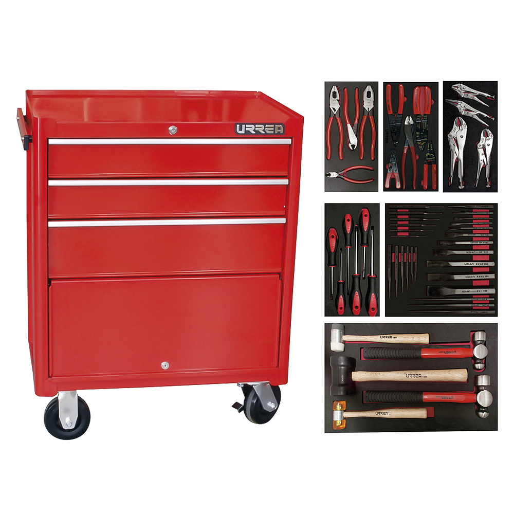 JI50 Industrial Set With 3 Drawer Modular Organization System 50 Piece, With Cabinet I27M3