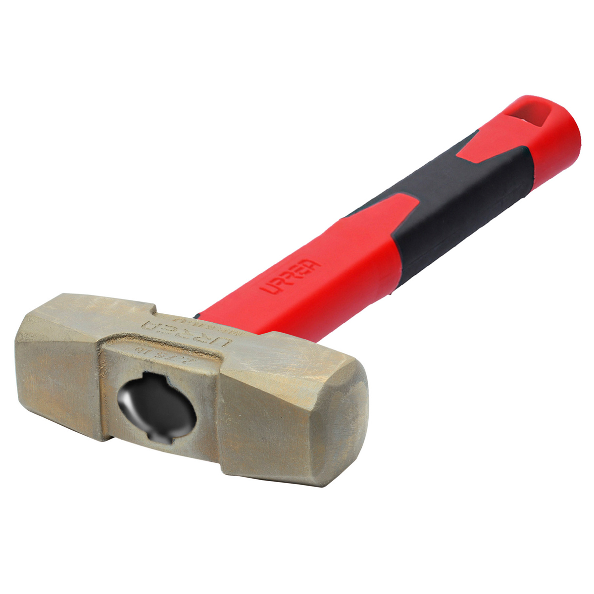 UH66FG Non-Sparking Sledge Hammer, 2Lb short handle