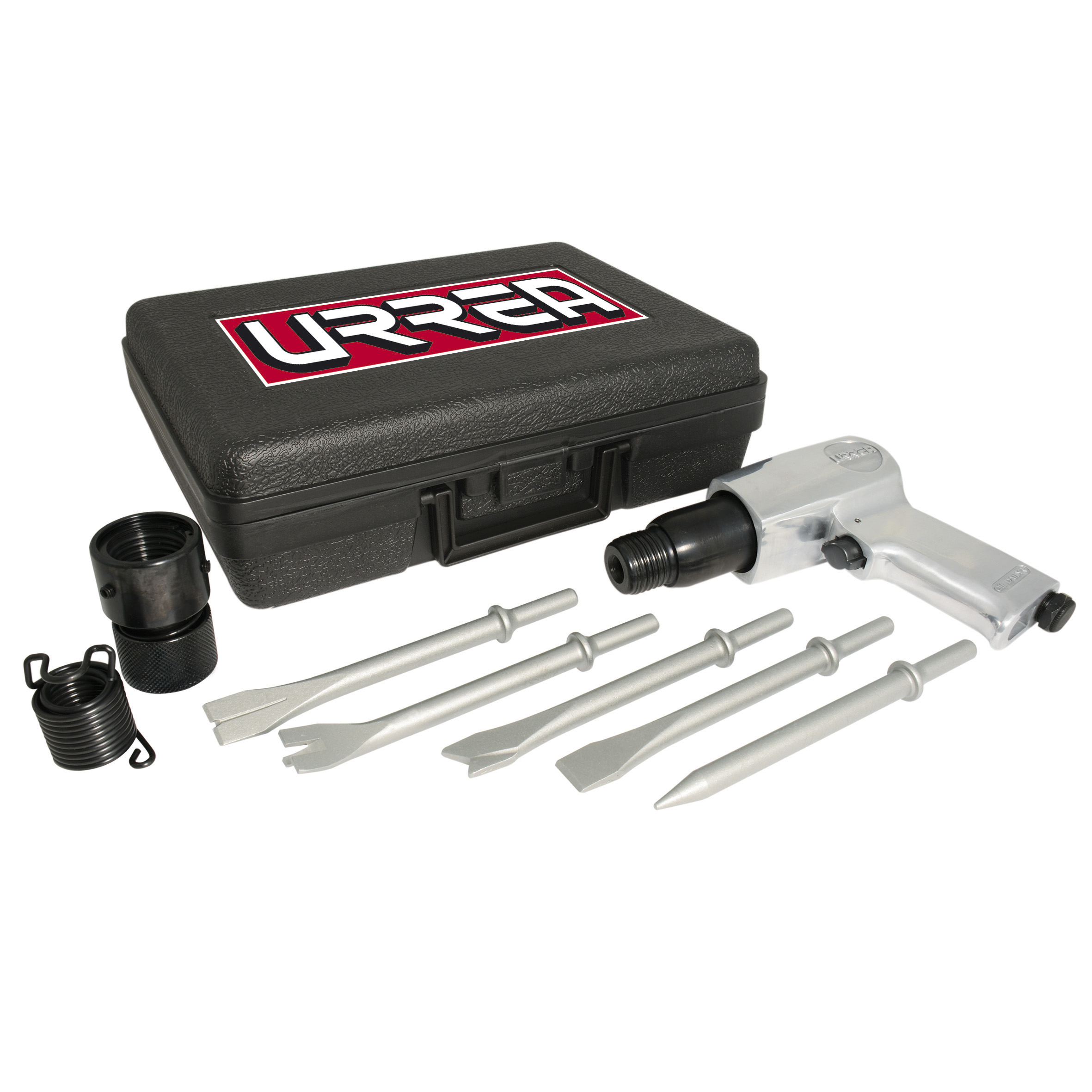 UP711K Air Hammer and accessories set 7 pc