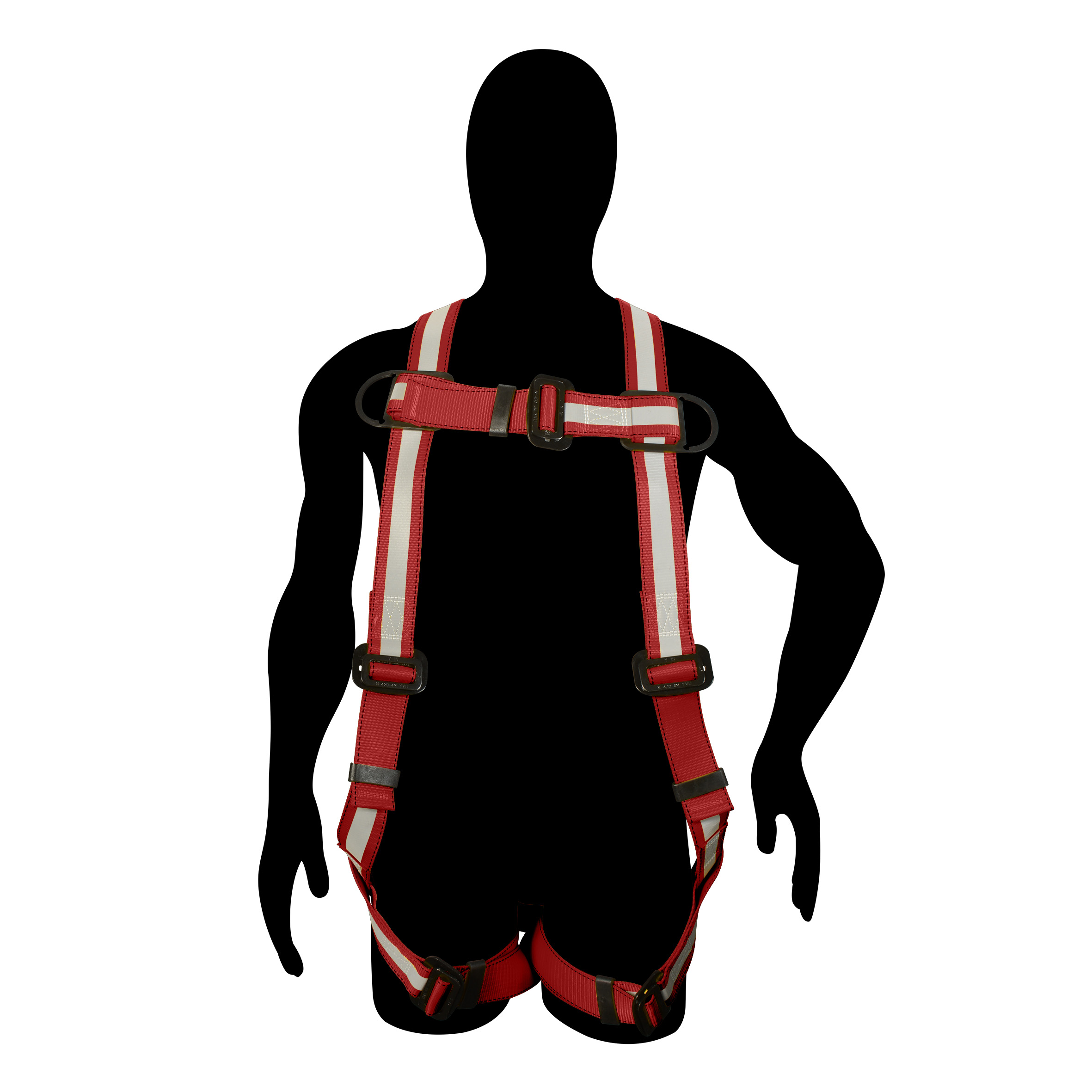 USA9A Fall protection harness high visibility 36/40