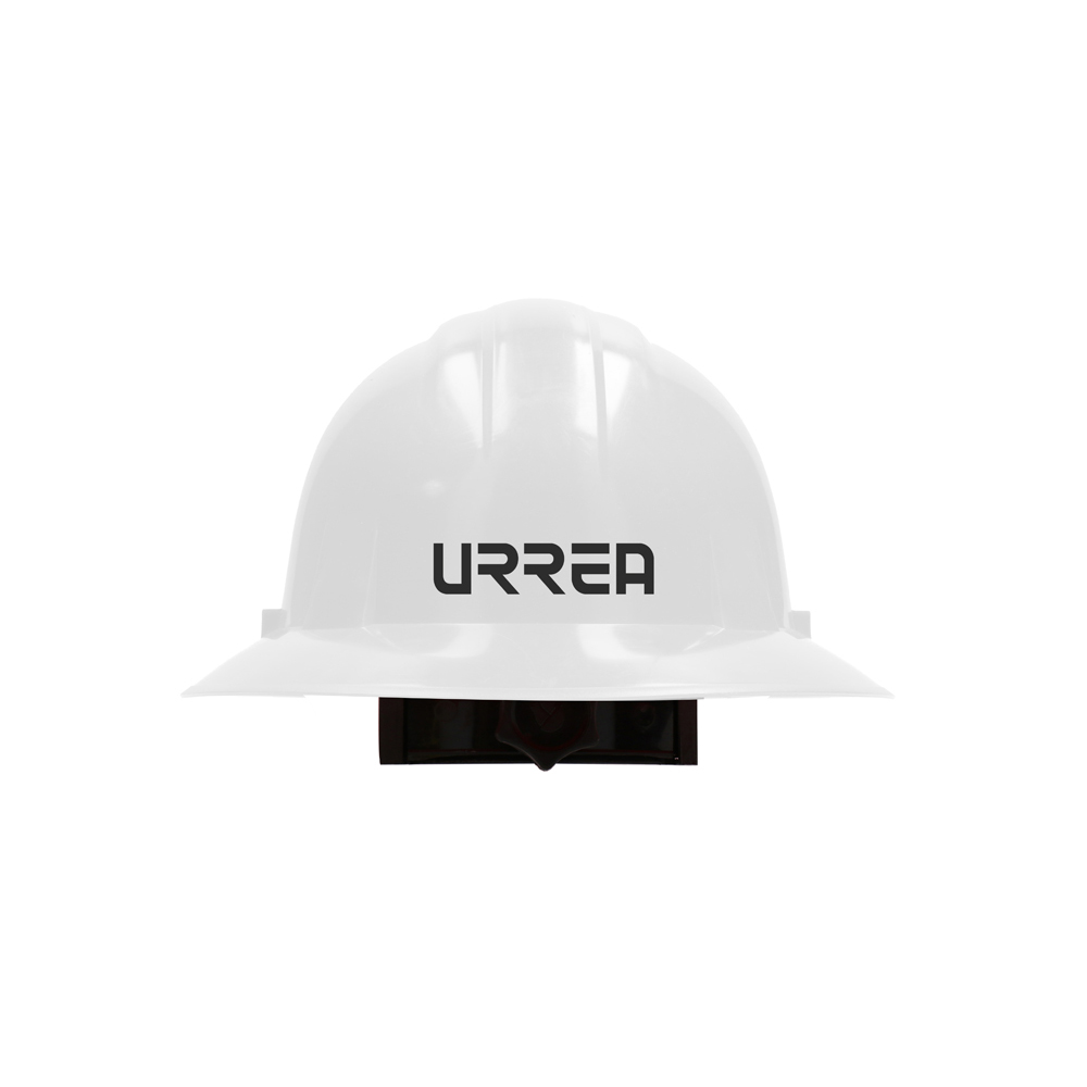 Imagen para Casco de seguridad con ajustede matraca color blanco, ala ancha de Grupo Urrea